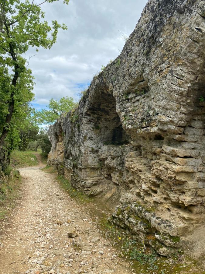 Studio Havre De Paix Au Pont Du Gard Piscine Et Jacuzzi Chez Valerie Payre Vers-Pont-du-Gard Eksteriør bilde