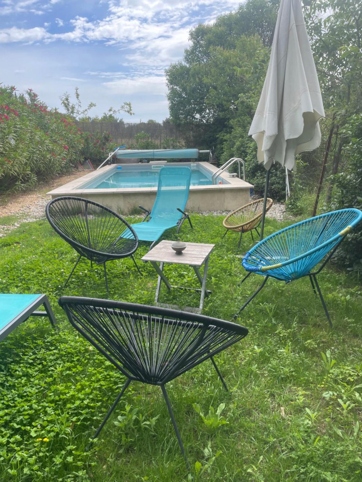 Studio Havre De Paix Au Pont Du Gard Piscine Et Jacuzzi Chez Valerie Payre Vers-Pont-du-Gard Eksteriør bilde